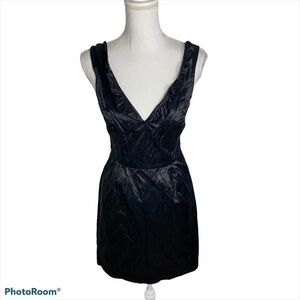 Tracy Reese Crinkle Black Dress NWT Sz 4 Women’s